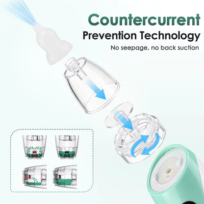 Electric Baby Nasal Aspirator with Music & 3 Suction Levels