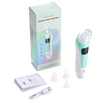 Electric Baby Nasal Aspirator with Music & 3 Suction Levels